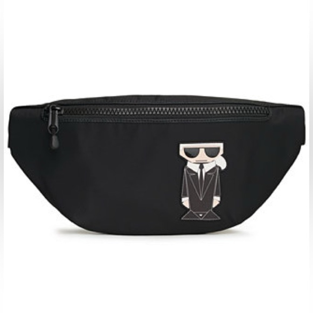 KARL LAGERFELD NWOT NYLON BELT BAG - Picture 2 of 7